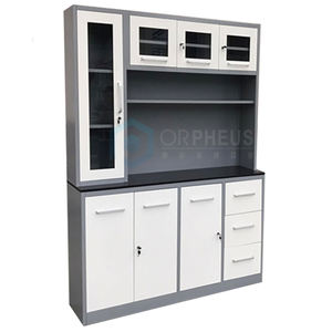 <span class=keywords><strong>Chiffonnier</strong></span> <span class=keywords><strong>en</strong></span> acier moderne Meuble de cuisine Armoire de rangement <span class=keywords><strong>en</strong></span> <span class=keywords><strong>métal</strong></span> Armoire de cuisine Escritère Island & Cart - Product Image 1