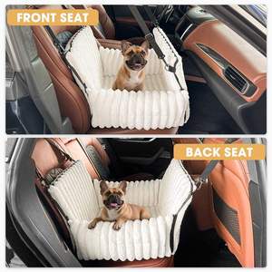 Assento de Carro para Cães de Algodão Multifuncional para Cães Pequenos/Médios, Portátil e Dobrável com Capa Removível e Lavável - Product Image 4