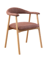 Chaise de salle à manger en bois massif en gros avec pieds en bois Design moderne Chaise de loisirs pour salle à manger Restaurant Hôtel ou Villa