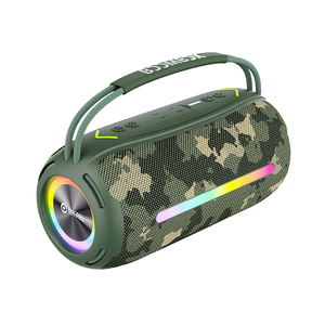 MKTEL BOOMS360 BTV5.3 6965E ABS + Spray Painting + Fabric Mesh + Silicone 2400mAh about 5 hours BT TF USB <b>AUX</b> FM TWS RGB Speaker - Product Image 3