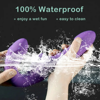 Jouets sexuels féminins lesbiens à télécommande sans fil, vibromasseur sans sangle, vibromasseur G-spot, 100% étanche en silicone, 10