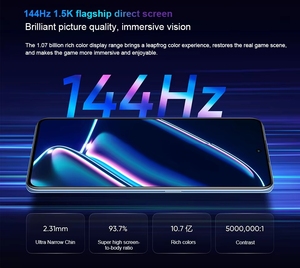 Smartphone GT Neo <span class=keywords><strong>5</strong></span> SE 5G, écran HD 6,74 <span class=keywords><strong>pouces</strong></span> 1,5K Gen2 Plus, 64MP, NFC, téléphone mobile double SIM, 512 Go de ROM, pour le jeu - Product Image 5