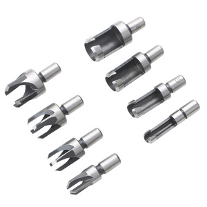 8 Piece Carbon Steel Cork Remover Drill Bit Set For Wood Plastic Aluminum Hole Saws - Product Image 5