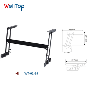 Mecanismo <span class=keywords><strong>de</strong></span> Elevación para Mesa <span class=keywords><strong>de</strong></span> Centro, Herraje para <span class=keywords><strong>Muebles</strong></span> <span class=keywords><strong>de</strong></span> Mesa, Bisagras <span class=keywords><strong>de</strong></span> Resorte para Mesa Plegable, Escritorio, Gabinete, VT-WT01-17 - Product Image 5