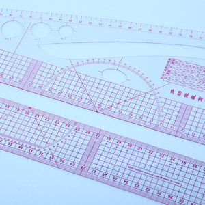 French Curve Set MCZ-61 Wholesale Transparent French Curve Ruler Tailor Curve Ruler Set French Sewing Tailor French Curve Ruler