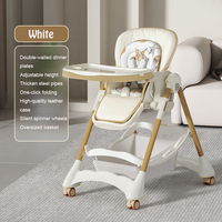 Chaise haute pour enfants multifonctionnel bébé table à manger chaise pliante bébé manger siège en gros