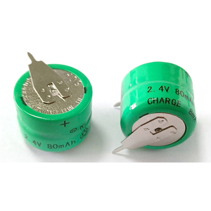 Ni-Mh nút pin 40mAh <span class=keywords><strong>1.2V</strong></span> 2.4V 3.6V đồng xu di động pin Tab cho điều khiển nhiệt độ cụ điều khiển - Product Image 4