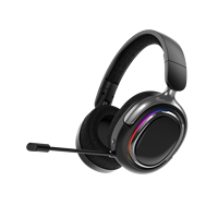 Headset Olahraga Tahan Air PJT-DEP2457 dengan Efek Lampu LED Warna-warni, Chipset, Pemutar Kartu, dan Indikator Baterai