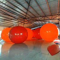 Ballons géants publicitaires personnalisés avec logo, PVC 0,18 mm, marque ZHQQ, 2 kg, prix bas, pour Halloween, la Saint-Valentin, Noël, Pâques