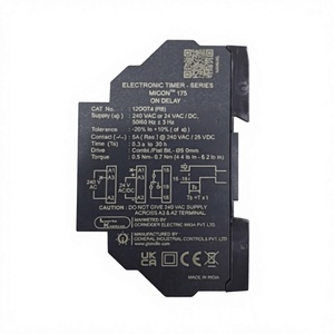 Contrôleur dédié GIC 240V, minuterie industrielle, double cadran vert, borniers, communication PLC Modbus, mémoire RAM, 1 entrée/sortie - Product Image 3