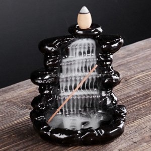 Gift Lotus Smoke Waterfall Water <strong>Backflow</strong> Arabian Aromatherapy <strong>Incense</strong> <strong>Burner</strong> - Product Image 5