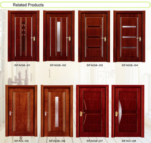 <span class=keywords><strong>Puerta</strong></span> Moderna de Madera Sólida con Acabado Clásico, <span class=keywords><strong>Puerta</strong></span> <span class=keywords><strong>Holandesa</strong></span> <span class=keywords><strong>Exterior</strong></span> de Media Hoja para Villa - Product Image 5