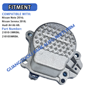 Pompe à eau pour Nissan Note Serena <span class=keywords><strong>Audi</strong></span> <span class=keywords><strong>A4</strong></span> A6 A8 Ventilateur de refroidissement de voiture et thermostat OEM 21010-5WK0A 210105WK0A Pièces détachées automobiles - Product Image 2