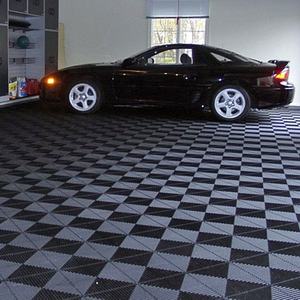 Dalles de Sol de <span class=keywords><strong>Garage</strong></span> Interverrouillables en PP 100 % Vierge Pur, Tapis Durables pour Détailling Automobile et Ateliers de Lavage <span class=keywords><strong>Auto</strong></span> 4S - Product Image 4