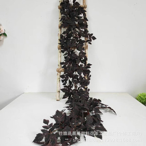 Vignes artificielles en érable, fleurs en soie PE, 100cm-200cm, pour décoration de mariage, maison, automne, Thanksgiving - Product Image 1