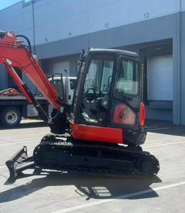 Mini-excavatrice Kubota KX057 d'occasion 100% originale |   Excavatrice sur chenilles d'occasion de 5 tonnes |   Excavatrice Durable à Vendre - Product Image 2