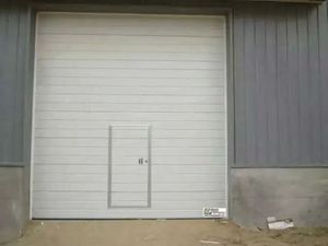 Porte <span class=keywords><strong>de</strong></span> <span class=keywords><strong>garage</strong></span> sectionnelle intelligente antivol en acier, design minimaliste, automatique, galvanisée, à bascule, pour la maison - Product Image 6