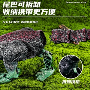 Jouets Dinosaures en Plastique de Haute Qualité pour Enfants, Dinosaures à Propulsion à la Pulvérisation, Télécommande 2.4G avec Son - Product Image 5