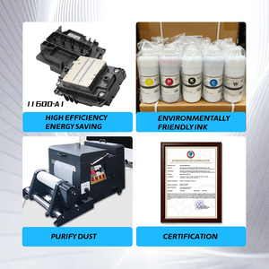 Impresora de inyección de tinta A3 DTF, máquina de impresión de camisetas, impresora de película directa con cabezal de impresión i3200 XP600 - Product Image 2
