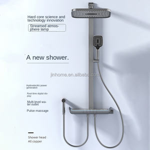 Ensemble combiné <span class=keywords><strong>de</strong></span> <span class=keywords><strong>douche</strong></span> à effet pluie à montage mural avec pommeau <span class=keywords><strong>de</strong></span> <span class=keywords><strong>douche</strong></span> à effet pluie <span class=keywords><strong>de</strong></span> 12 pouces - Product Image 6