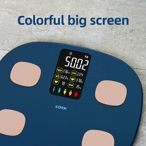 Heart Rate Miễn Phí APP Sức Khỏe Cá Nhân Điện Tử Cân BMI Kỹ Thuật Số Thông Minh Body Fat Scale - Product Image 5