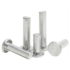 GB109 GB872 Remaches De Aluminio Sólido Punzón Remache De Cabeza Plana Delgada Diámetro 3mm 8mm Remaches Fabricante De Clavos - Product Image 2