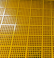 Polyurethan-Verstärktes Gitterpaneel 1220x300mm Vibrierend Langlebiger für Bergbauanwendungen
