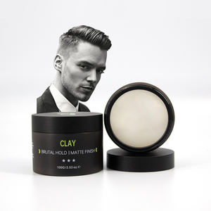 Cire coiffante pour cheveux à tenue forte et fini mat, marque privée, argile coiffante pour cheveux pour hommes, pâte coiffante pour cheveux - Product Image 1