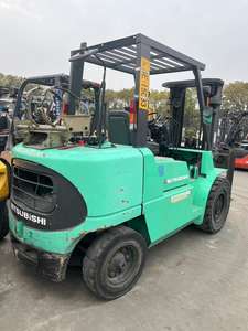 Carretilla elevadora diésel Mitsubishi usada de Bajo tiempo de trabajo FD40 4Ton, maquinaria de construcción de pintura Original importada de Japón en Stock - Product Image 6