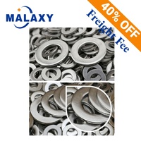 MALAXY Aluminium M3 M4 M5 M6 M8 Aluminium Stahl Kupfer Sortiment Ring-Unterlegscheiben für Öl- und Bremsleitungen