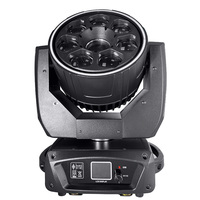 Projecteur à tête mobile Bee Eye 7x40W avec laser RGB et bande LED, contrôle DMX512, effets DMX, mode Gobos simple pour KTV et discothèques
