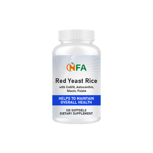 Suplemento Dietético en Cápsulas Blandas de Arroz de Levadura Roja, Marca Privada ODM, Promueve la Salud General del Cuerpo y Apoya los Niveles de Metabolismo para Adultos - Product Image 1