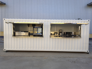 Contenedor de Envío Móvil Prefabricado de Acero Modular Plegable de 20/40 Pies, Tienda/Bar, Cocina Exterior, Comedor, Resistente al Fuego - Product Image 5