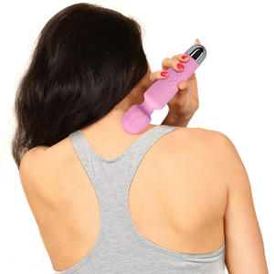 Masseur électrique pour adultes, bâton de massage AV, silicone intégral, vibrant, rose, masseur manuel, vente chaude, vibromasseur pour femmes, jouet - Product Image 4