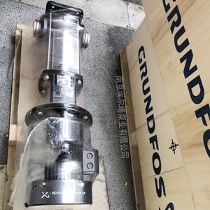 Pompe centrifuge multi-étages horizontale Grundfos série CM, hauteur de refoulement 140 m, débit 26 m³/h, électrique triphasée, raccordement à bride - Product Image 1