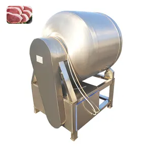 Commercial 500L Chicken Wings Marinated Machine Marinator Meat Vacuum Tumbler Meat Tenderizer Processing Machine