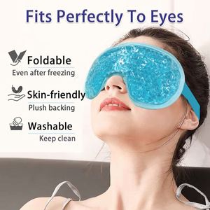 Practical Compress Bag for Relieving Eye Fatigue Moist <b>Heat</b> & Frozen Eye Mask Anti-wrinkle Dark Circles Removal Soothing Comfort - Product Image 5