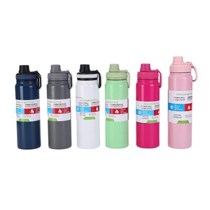 Botella de Agua Aislada al Vacío de Acero Inoxidable, Termo de Boca Ancha, Vaso Portátil para Viajes, Oficina y Actividades al Aire Libre - Product Image 1