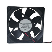Ventilateurs de refroidissement à air 120 mm 12 V CC étanches en plastique avec petits roulements à billes 2200 tr/min