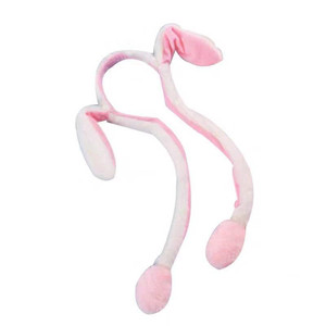 Bandeaux LED lumineux avec oreilles de lapin mobiles, bandeau mignon pour festival, bandeau de fête de Pâques, bandeau de lapin - Product Image 4