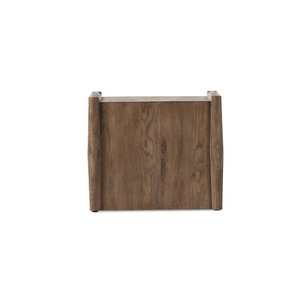 Wooden Side Table Luxury Solid Timber End Table Handmade Bedside Furniture Rustic Modern Design for Home Interior and Commercial - Product Image 2