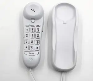 Mini téléphone de base de téléphone de ligne de garniture analogique <span class=keywords><strong>fixe</strong></span> bon marché <span class=keywords><strong>pour</strong></span> la maison et le bureau - Product Image 3