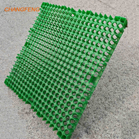 Plaque de drainage cellulaire en HDPE pour jardin, toiture, bassin à fleurs, potager, pelouse, haute pression
