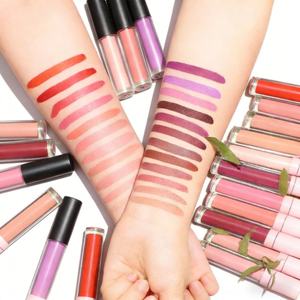 Rouge à lèvres liquide mat vegan, longue tenue, imperméable, en gros, étiquette privée personnalisée - Product Image 5