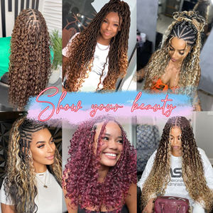 Cabello humano virgen de alta calidad, cabello rubio 613, trama de cabello rizado profundo, paquetes de cabello rubio ruso virgen - Product Image 6