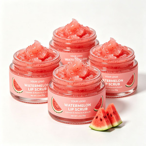Lip Scrub For Dark Lips Private Label Low MOQ Watermelon Exfoliator Organic Balm Wholesales - Product Image 3