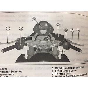 Manuale del Proprietario Kawasaki ER-6N ER-6N ABS 2005-2008, Guida all'Manutenzione della Motocicletta - Product Image 2