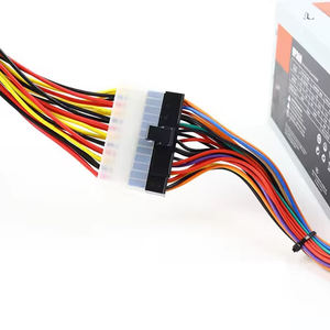 Câble ATX <span class=keywords><strong>24</strong></span> broches <span class=keywords><strong>RGB</strong></span> mâle à 24Pin femelle câble d'extension d'alimentation 30cm pour PC interne PSU TW fil de connecteur d'alimentation - Product Image 3