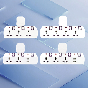 3 trong 1 tất cả trong một phổ cắm du lịch Adapter Dubai với USB - Product Image 2