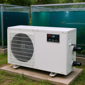 Enfriador de Agua Vevor de 1.5 HP y 500 Galones, Compresor de Refrigeración Silencioso para Acuarios de Agua Dulce y Agua de Mar - Product Image 2